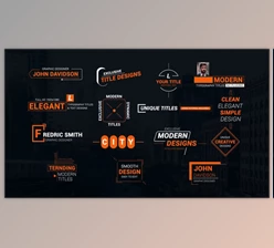 Download Title Animations & Lower Thirds (Videohive 54677811) - AE Project