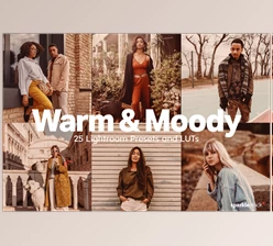 Download Warm & Moody – 25 Lightroom Presets and LUTs