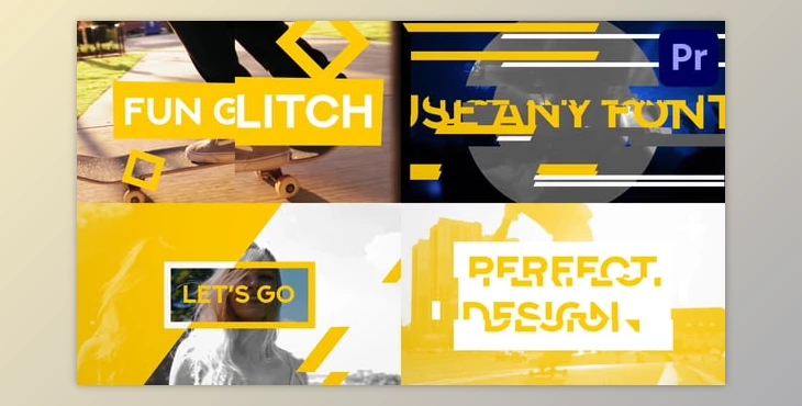 Download Fun Glitch for Premiere Pro (VideoHive 54148785) - PR Project