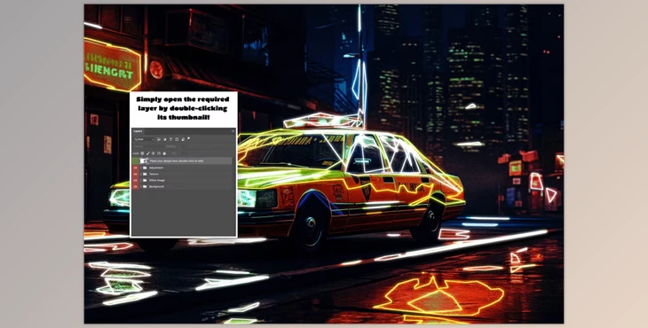 Download Futuristic Neon Photo Effect Creative Market - 285429913