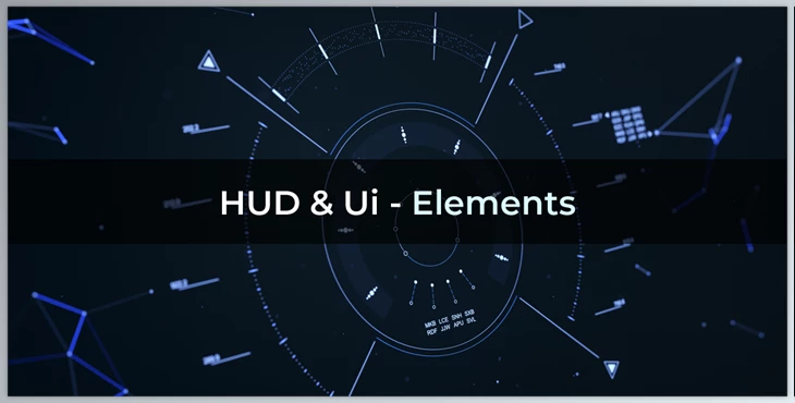 Download HUD & Ui Elements v1.15 for Blender