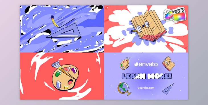 Download Education Morphing Logo for FCPX (VH 54217237)