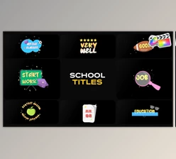 Download School Titles for FCPX (Videohive 54217035)