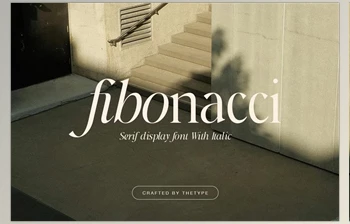 Download Fibonacci | Serif With Italic <span class='badge badge-warning'>Font</span> Creative Market - 286703919