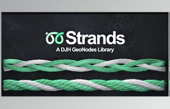 Download Djh Strands: A Geonodes <span class='badge badge-warning'>Library</span> v5