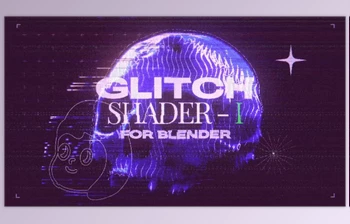 Download <span class='badge badge-warning'>Glitch</span> Shader - I for Blender