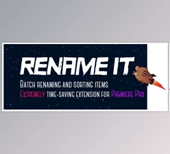 Aescripts - Download Rename It v2.0.3 for Premiere Pro