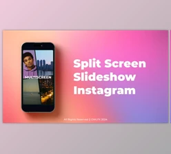 Download Split Screen Instagram Slideshow (VideoHive 54668891) - AE Project