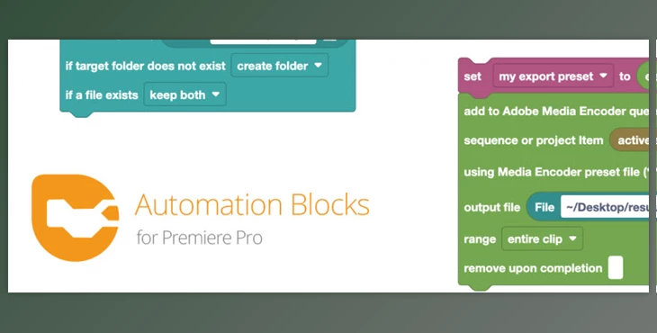 Aescripts - Download Automation Blocks for Premiere Pro v1.1.013
