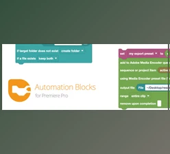 Aescripts - Download Automation Blocks for Premiere Pro v1.1.013