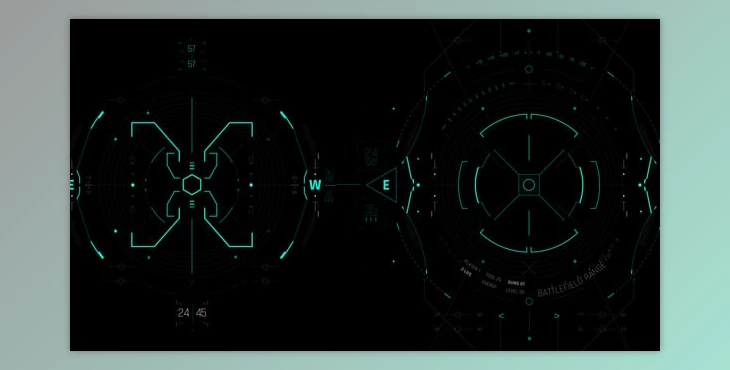 Download HUD UI Game Target 1 (Videohive 54908460) - AE Project