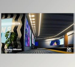 Download Subway Billboard Mockup (Videohive 54967337) - AE Project