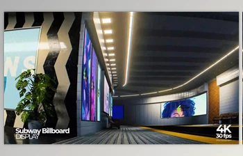 Download Subway Billboard Mockup (<span class='badge badge-warning'>Videohive</span> 54967337) - AE Project
