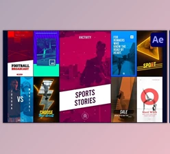 Download Sports Social Media Stories for After Effects (Videohive 54903733) - AE Project