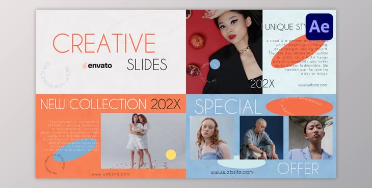 Download Creative Presentation Slides for After Effects (Vieohive 54649110) - AE Project