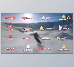 Download Subscribers Titles for DaVinci Resolve (Videohive 54609590)