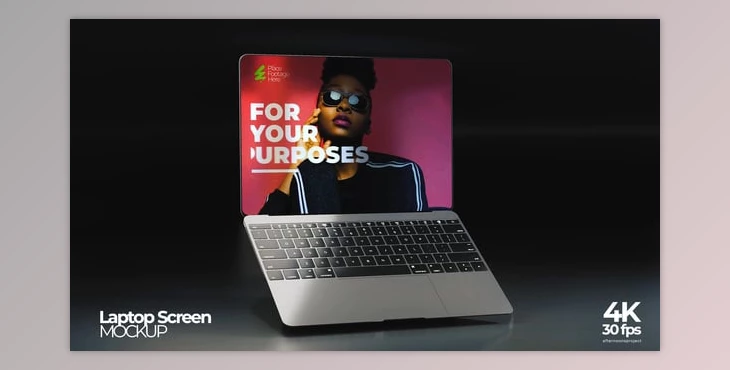 Download Dynamic Laptop Screen Display Mockup Premiere (Videohive 54967698) - PR Project