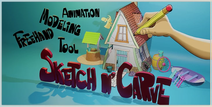 Download Blendermarket - Sketchn'carve v4.3.0a CORE