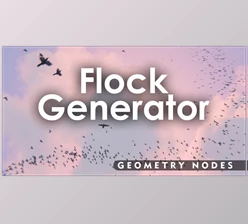 Download Blender Market - Flock Generator v1.0