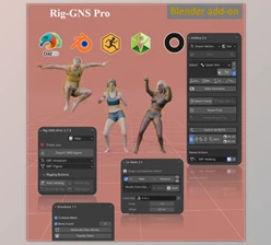 Download Blender Market - Rig-GNS (Pro) v3.7.4