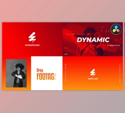 Download Fast Modern Opener for DaVinci Resolve (Videohive 54992256)