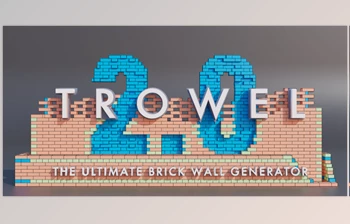 Download <span class='badge badge-warning'>Blender</span> Market - Trowel - The Ultimate Brick Wall Generator v2.5
