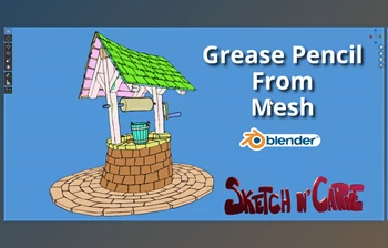 Download <span class='badge badge-warning'>Blender</span> Market - Grease Pencil From Mesh v2.60 Pro