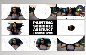 Download Painting Scribble Abstract Transitions for DaVinci Resolve (<span class='badge badge-warning'>Viedohive</span> 54686166)