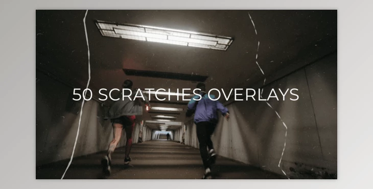 Download 50 Scratches Overlay | Premiere Pro (Videohive 54322851) - PR Project