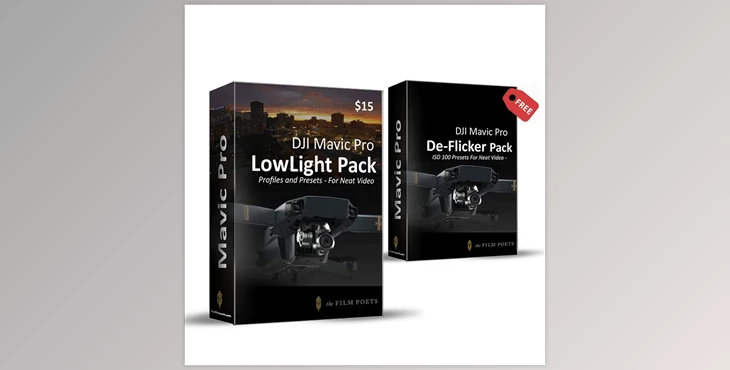 Download LowLight Pack For DJI Mavic Pro & Neat Video