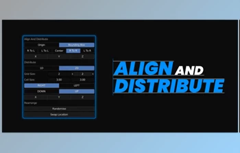 Blender - Download <span class='badge badge-warning'>Align</span> And Distribute v3.0.3
