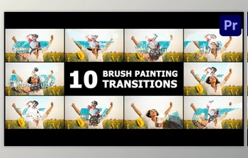 Download Brush Painting Transitions | Premiere Pro MOGRT (<span class='badge badge-warning'>Videohive</span> 54180254) - PR <span class='badge badge-warning'>Project</span>