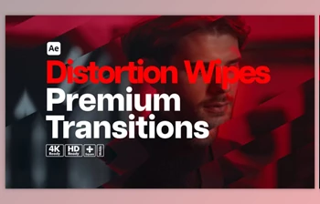 Download Premium Transitions Distortion <span class='badge badge-warning'>Wipes</span> (Videohive 55133631) - AE Project