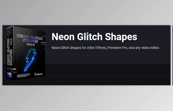 Download <span class='badge badge-warning'>AEJuice</span> – Neon Glitch Shapes for After Effects and Premiere Pro