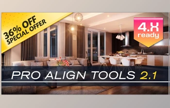 Blender - Download Pro <span class='badge badge-warning'>Align</span> Tools v2.1.11