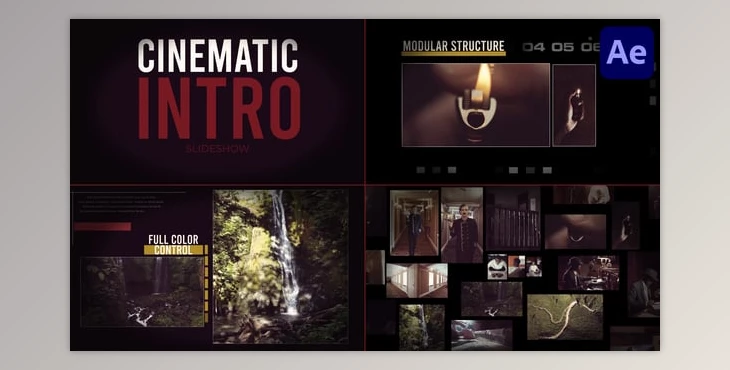 Download Cinematic Intro Slideshow for After Effects (Videohive 55301154) - AE Project