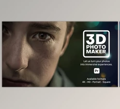 Download 3D Photo Maker for Premiere Pro (Videohive 54077917) - PR Project