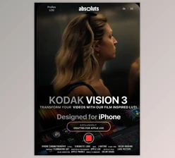 Download Kodak Vision 3 Lut for iPhone