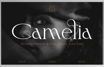 Download Camelia || Elegant Serif <span class='badge badge-warning'>Font</span> Creative Market - 289453734