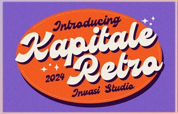 Download Kapitale - Groovy retro <span class='badge badge-warning'>script</span> Creative Market - 289547927