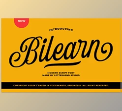 Download Bilearn Modern Script Creative Market - 289659799