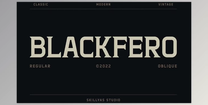 Download Blackfero Vintage Serif Font Creative Market - 14474295
