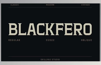 Download Blackfero Vintage Serif <span class='badge badge-warning'>Font</span> Creative Market - 14474295