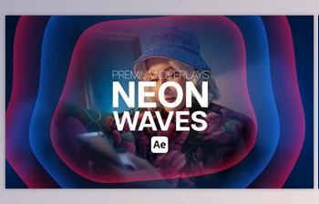 Download Premium Overlays Neon Waves (<span class='badge badge-warning'>Videohive</span> 55362355) - AE <span class='badge badge-warning'>Project</span>