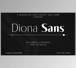 Download Diona Sans - Font Family Creative Market - 288513287