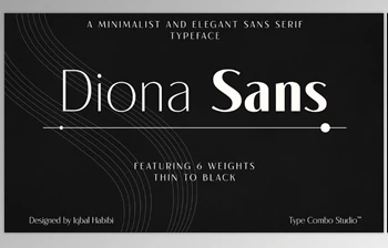 Download Diona Sans - <span class='badge badge-warning'>Font</span> Family Creative Market - 288513287
