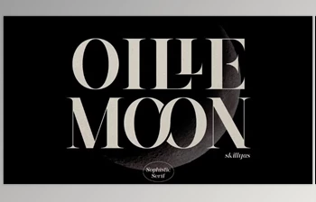 Download Oille Moon <span class='badge badge-warning'>Display</span> Serif Creative Market - 14655873
