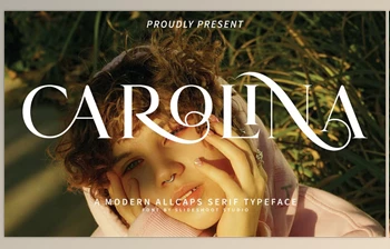 Download Carolina || Modern Serif <span class='badge badge-warning'>Font</span> Creative Market - 289453687