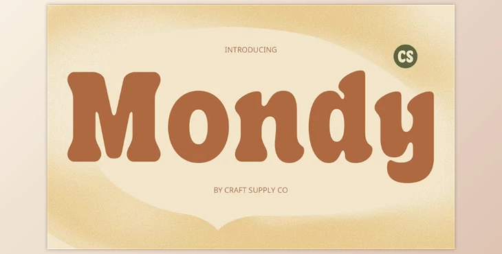 Download CS Mondy – Retro Font Creative Market - 289629734