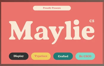 Download CS Maylie – <span class='badge badge-warning'>Retro</span> <span class='badge badge-warning'>Font</span> Creative Market - 289629662